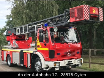 Caminhão com plataforma aérea Mercedes-Benz 1422F Feuerwehr Drehleiter METZ DLK 23/12 PLCII: foto 2