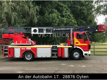 Caminhão com plataforma aérea Mercedes-Benz 1422F Feuerwehr Drehleiter METZ DLK 23/12 PLCII: foto 5