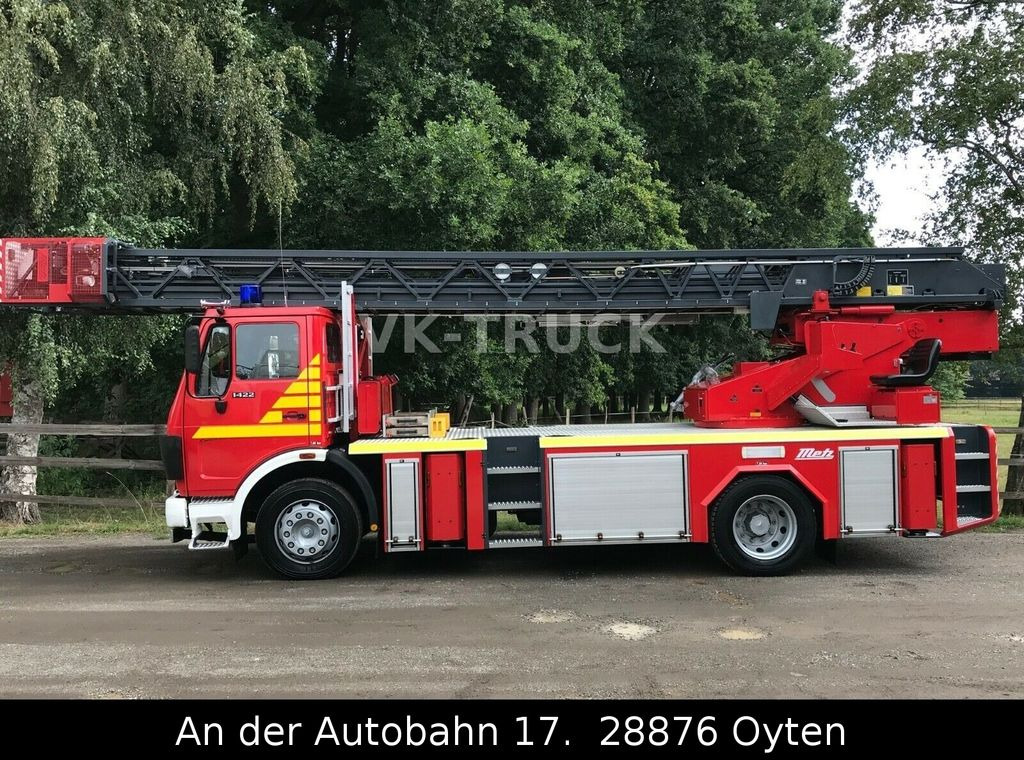 Caminhão com plataforma aérea Mercedes-Benz 1422F Feuerwehr Drehleiter METZ DLK 23/12 PLCII: foto 4