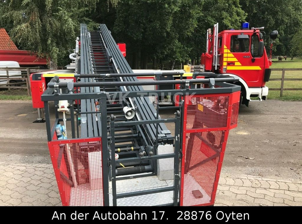Caminhão com plataforma aérea Mercedes-Benz 1422F Feuerwehr Drehleiter METZ DLK 23/12 PLCII: foto 14