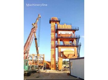 POLYGONMACH 240 Tons per hour batch type tower aphalt plant - Usina de asfalto