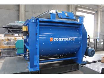 Constmach Double Shaft Concrete Mixer ( Twin Shaft Mixer ) - Usina de concreto