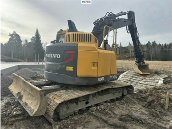 Escavadora de rastos Volvo ECR145DL Crawler excavator with rotor and buckets: foto 5