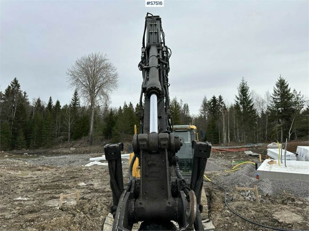 Escavadora de rastos Volvo ECR145DL Crawler excavator with rotor and buckets: foto 47