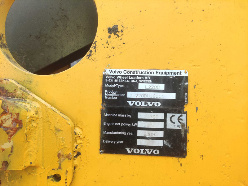 Pá carregadora de rodas Volvo L220 wheel loader: foto 9
