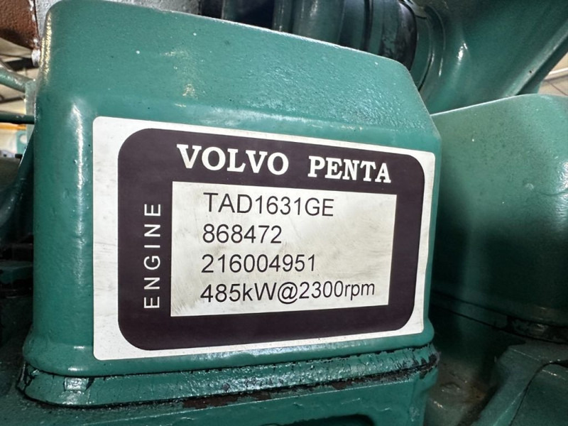 Gerador elétrico Volvo TAD 1631 GE 500 kVA generatorset: foto 4
