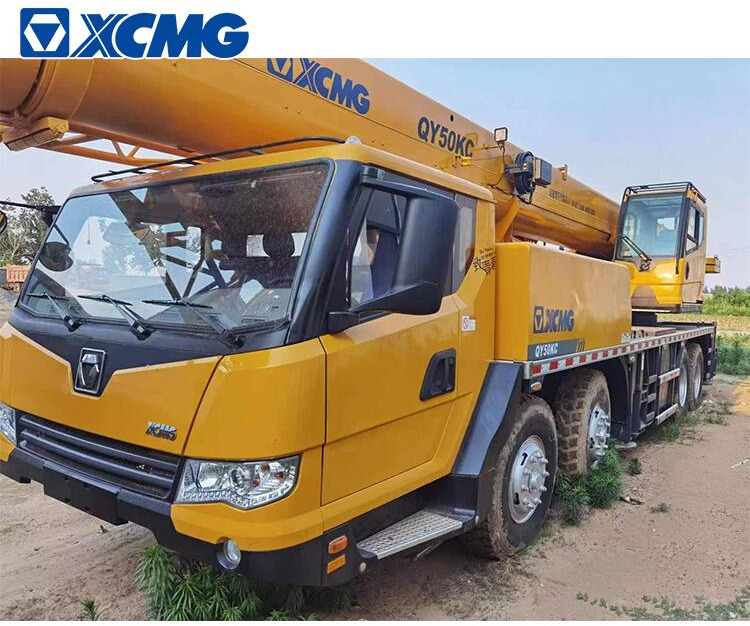 Grua móvel XCMG Used Truck Crane Qy50k Crane Truck Hydraulic 50 Tons Price: foto 2