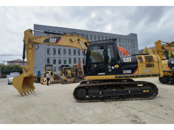 Escavadora de rastos cat second hand excavators 320D cat crawler excavators 320D 320D2 caterpillar 320D excavator price: foto 3