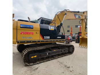 Escavadora de rastos cat second hand excavators 320D cat crawler excavators 320D 320D2 caterpillar 320D excavator price: foto 2