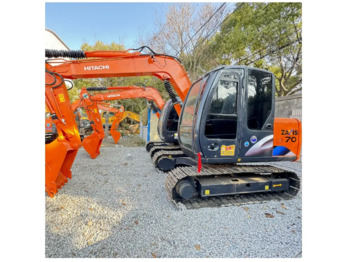 Mini escavadeira cheap price Hitachi digger excavator 6.5 ton  hitachi zx70 excavator used hitachi zx70 mini excavator: foto 2