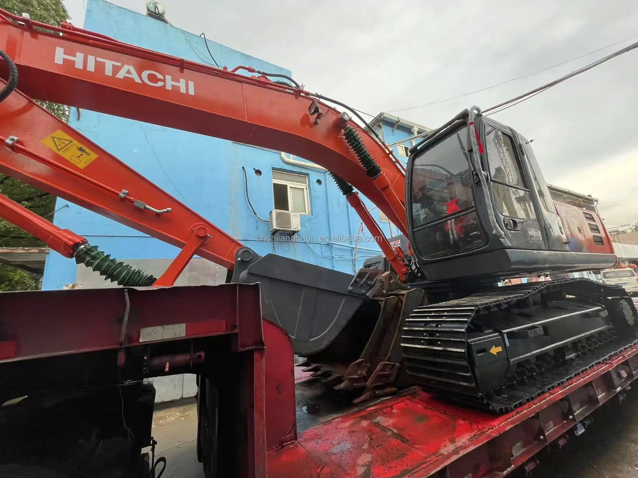 Escavadora de rastos high cost performance second hand  Hitachi ZX200-3G hydraulic crawler excavator 20 ton excavating machinery: foto 3