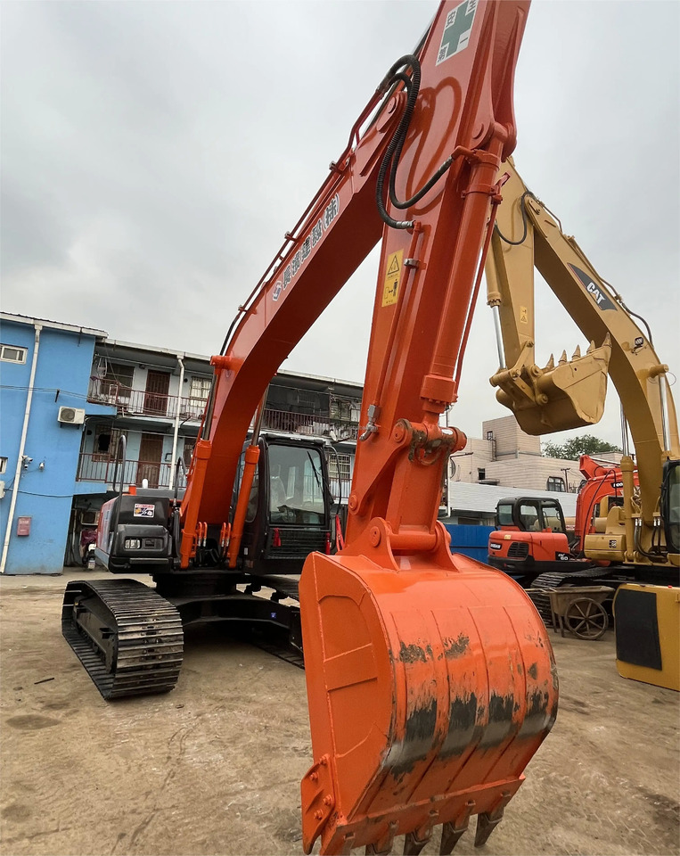 Escavadora de rastos high cost performance second hand  Hitachi ZX200-3G hydraulic crawler excavator 20 ton excavating machinery: foto 7