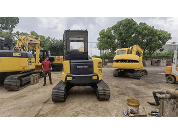 Mini escavadeira secondhand machine KOMATSU PC35 3.5 ton digger excavator PC55 5 ton mini excavator for sale: foto 4