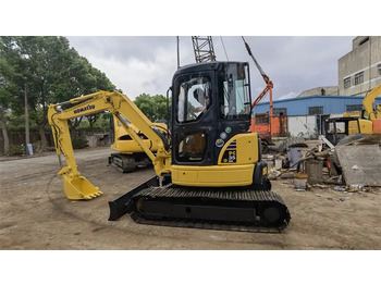 Mini escavadeira secondhand machine KOMATSU PC35 3.5 ton digger excavator PC55 5 ton mini excavator for sale: foto 3