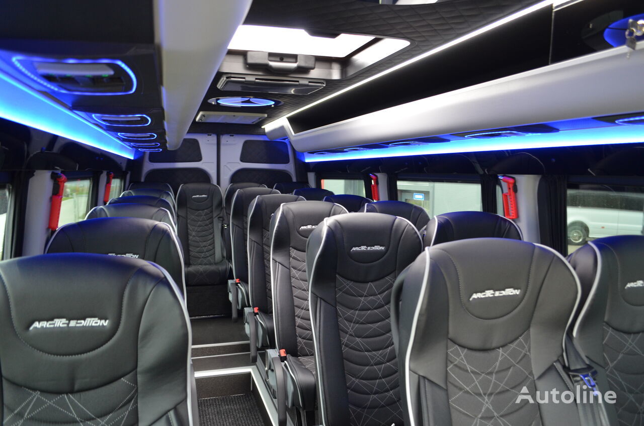 Minibus, Furgão de passageiros novo MERCEDES-BENZ Sprinter 519 4x4 high and low drive: foto 8