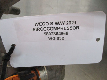 Peça de ar condicionado por Camião Iveco S-WAY 5802364868 AIRCOCOMPRESSOR EURO 6 MODEL 2021: foto 2