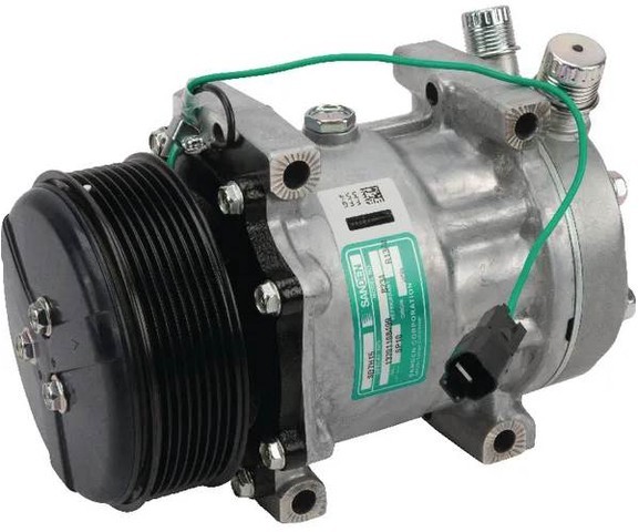 Compressor de ar condicionado por Máquina de construção Liebherr LH30 - 10116769 - Compressor/Kompressor/Aircopomp: foto 3