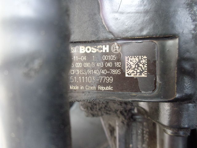 Bomba de combustivel por Camião MAN High pressure fuel pump 51111037799 (WORLDWIDE DELIVERY) BOSCH: foto 2