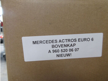 Carroceria e exterior por Camião Mercedes-Benz ACTROS A 960 520 06 07 BOVENKAP EURO 6 NIEUW!!: foto 2