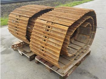  700mm Steel Tracks, Doosan DX140 (2 of) - Rasto
