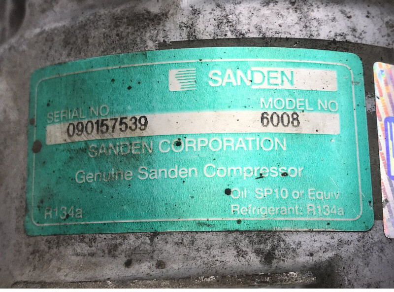 Compressor de ar condicionado por Camião SANDEN TGA 18.480 (01.00-): foto 3