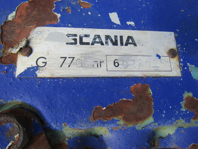 Caixa de velocidade por Camião SCANIA 82/92 5 SPEED GEARBOX MODEL G770: foto 4
