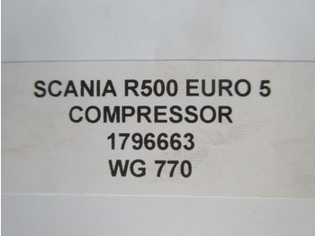 Motor e peças por Camião Scania 1796663 compressor Scania R 500 euro 5: foto 5