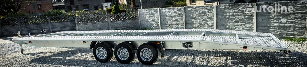 Reboque transporte de veículos novo Boro LAWETA Indiana, bardzo solidna 8,50m!: foto 3