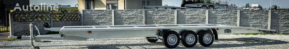 Reboque transporte de veículos novo Boro LAWETA Indiana, bardzo solidna 8,50m!: foto 2