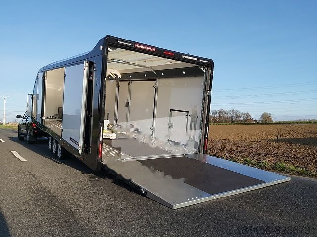 Reboque transporte de veículos novo Brian James Trailers 650cm enclosed Race Transporter 396-3060: foto 15