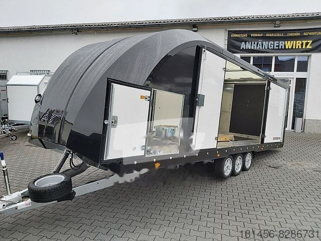 Reboque transporte de veículos novo Brian James Trailers 650cm enclosed Race Transporter 396-3060: foto 10