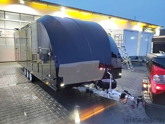 Reboque transporte de veículos novo Brian James Trailers 650cm enclosed Race Transporter 396-3060: foto 11