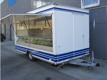 Hoffmann Verkaufsanhänger mit Kühltheke, Fischwagen - Reboque