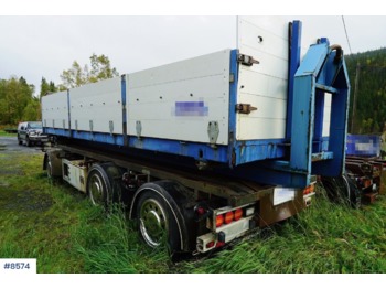 Reboque transportador de contêineres/ Caixa móvel Norslep container trailer: foto 1