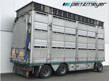 Reboque transporte de gado Pezzaioli Viehanhänger 3 Stock 3 Achs, Hubdach, LIA: foto 1