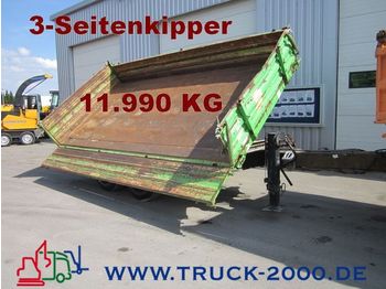 HOFFMANN LTDK 11.7 3 S-Kipper Baumaschinen Transport - Reboque basculante