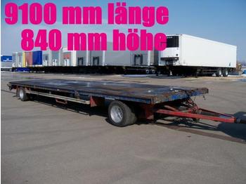  HANGLER JUMBO ANHÄNGER 9100 mm länge 84 cm höhe - Reboque plataforma/ Caixa aberta