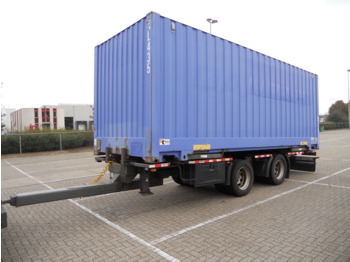 GS Meppel BDF met bak! Container - Reboque transportador de contêineres/ Caixa móvel