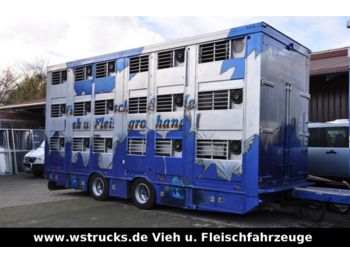 Finkl 3 Stock  "Tandem"  Hubdach  - Reboque transporte de gado