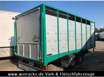 Finkl Tandem Einstock 10to  - Reboque transporte de gado