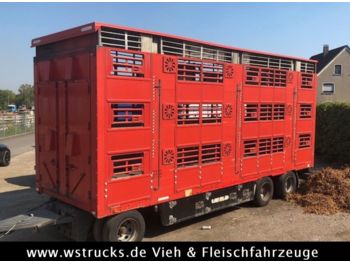 Pezzaioli RBA 32  3 Stock , Hubdach  - Reboque transporte de gado