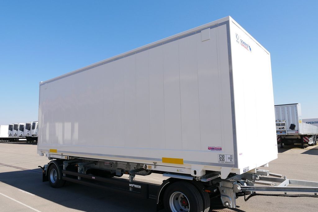 Reboque transportador de contêineres/ Caixa móvel Schmitz Cargobull WKSTG 7,45 /STAHLKOFFER / TEXTIL / DOPPELSTOCK: foto 5