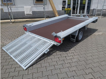 Reboque porta máquinas - Terrax Transporter Heckklappe 1800kg Einachser: foto 1