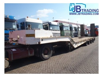 Semi-reboque baixa para transporte de máquinas pesadas ACTM dieplader 70 ton: foto 1