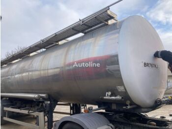 Semirreboque tanque para transporte de produtos químicos BSLT INOX 33000 liters: foto 1