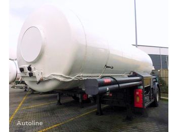 Semirreboque tanque para transporte de gás BURG CO2, Carbon dioxide, gas, uglekislota: foto 1