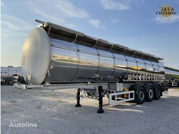 Semirreboque tanque para transporte de produtos químicos Bata CISTERNA ADR CHIMICO LAMINOX/MENCI 37.100LT: foto 1