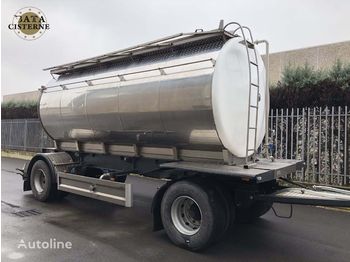 Semirreboque tanque para transporte de alimentos Bata CISTERNA RIMORCHIO SANTI/PIACENZA, SOTTOVUOTO, MONOSCOMPARTO: foto 1