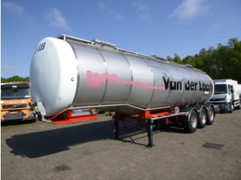 Semirreboque tanque para transporte de alimentos Burg Beer food tank inox 31 m3 / 1 comp: foto 1