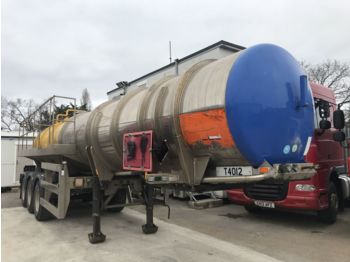 Semirreboque tanque para transporte de produtos químicos CLAYTON 19,000L Stainless Steel: foto 1
